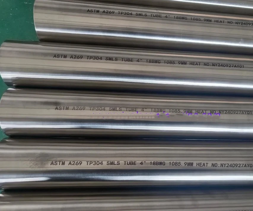 ASTM A269 TP304 BA seamless tubing ASTM A269 TP304 BA seamless tubing